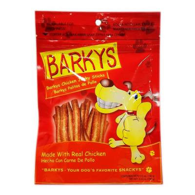 Premios para perros Barkys palitos de pollo  100 g