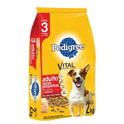 Alimento para perro Pedigree Vital Protection  adulto raza pequeña 2 kg